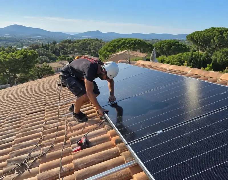 Installateur panneaux solaires Paulhan — pose photovoltaïque sur toiture