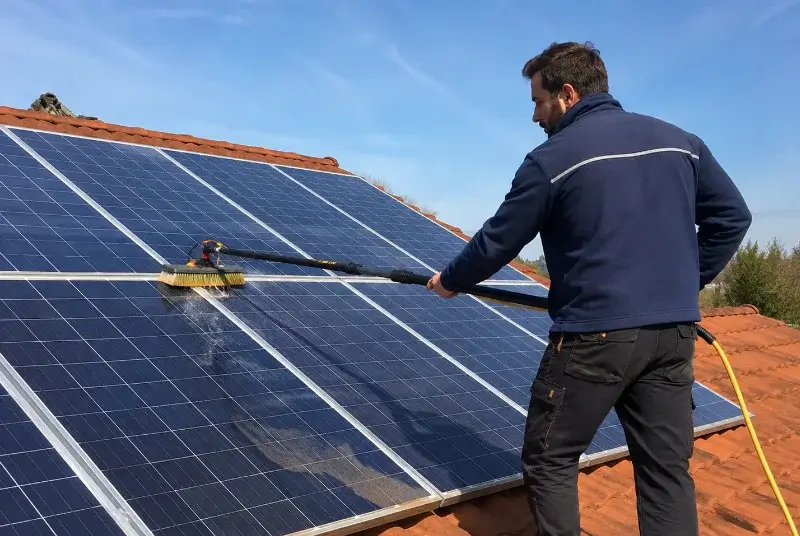 Nettoyage et entretien de panneaux solaires à Paulhan
